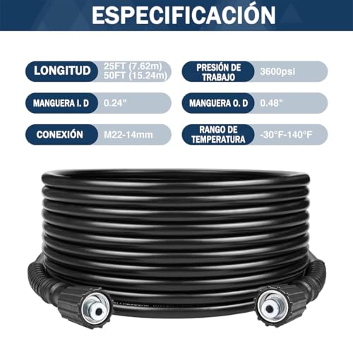 Manguera para gas alta presión 14 Imagen adicional