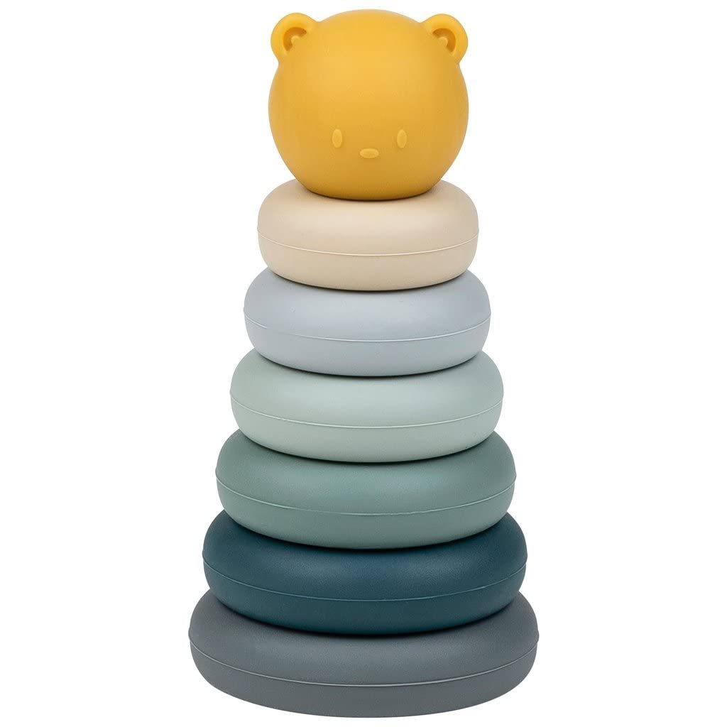 Nattou Set impilabile in colori brillanti