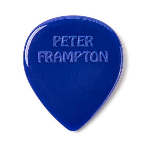 Médiators Peter Frampton en larme bleu : l'élégance d'une finition vintage pour guitariste