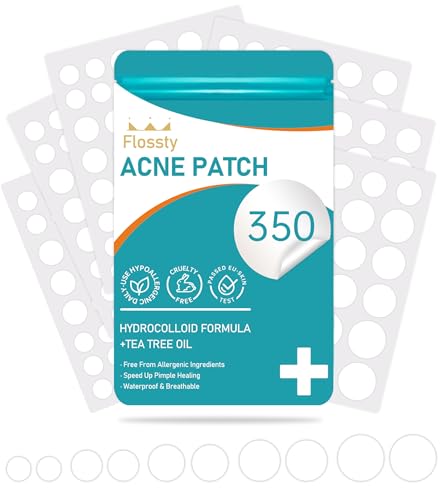 Flossty Akne-Pflaster Runden 350 Stück