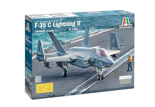 Italeri 1:72 F-35C Lightning II : kit de construction militaire en plastique réaliste
