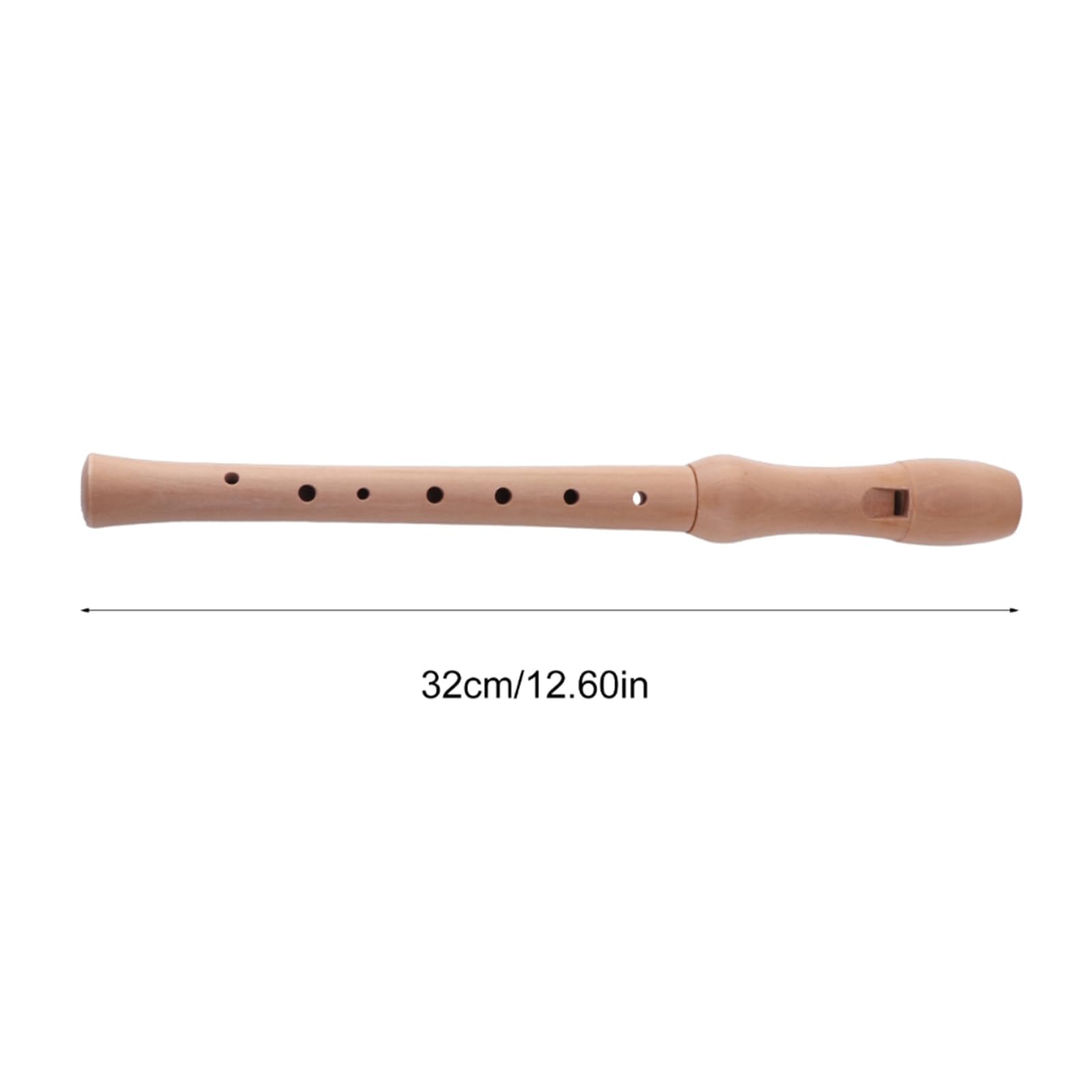 Flauto dolce soprano in legno, flauto dolce soprano con diteggiatura tedesca, flauto per bambini in legno d'acero di alta qualità, flauto dolce a 8 fori per bambini, adulti, principianti