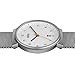 Braun Mens 3-Hand with Date Analogue Quartz Watch, White Dial and Steel Milanese Mesh Strap, 40mm Stainless Steel Case, Model BN0032WHSLMHG.