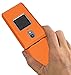 Nakedcellphone Case for CAT S22 Flip Phone, Slim Hard Shell Protector Cover - Bright Orange
