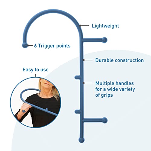 BodyMed Trigger Point Massage Tool – Handheld Massager for Back, Neck, Legs, and Shoulders – Muscle Release and Knot Remover for Discomfort Relief – Lightweight and Portable - Image 6