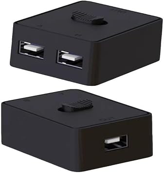4559 2 Port Usb 2.0 To KVM Switch Çoklu Pc Kasa Çoklayıcı Hub Anahtar