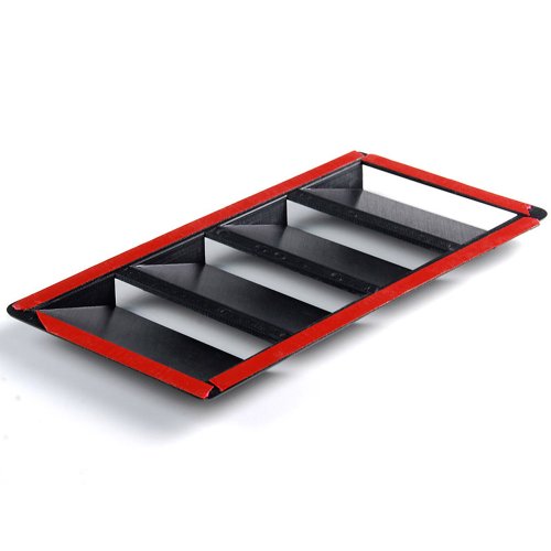 2X Euro Style Custom Black Decorative Air Flow Intake Turbo Bonnet Hood Side Vent Cover 3M Adhesive Tape Stick On Compatible With Toyota Honda Nissan Mazda Subaru Suzuki Car Suv Pickup Truck #TOP4