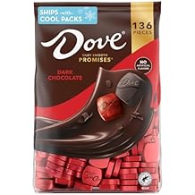 DOVE PROMISES Dark Chocolate Candy, 38.9 Oz, 136 Count Bulk Bag
