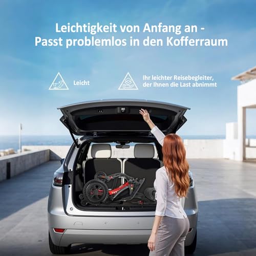 Liegender Klappbarer Rollstuhl Senioren Aluminium Ultraleichter Reiserollstuhl Und KopfstüTze Tragbarer Transportrollstühle Klappbar mit Honeycomb Gelände Reifen,Schmaler Rollstuhl für Wohnung