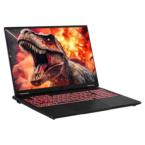 Image of ASUS TUF A16 Copilot+ Gaming Laptop, AMD Ryzen AI 9 HX 370, 32 GB LPDDR5x RAM, 1 TB PCle SSD, 16 inch WQXGA (2560x1600) 165Hz Display, Nvidia G-Force RTX 4060, 1-Zone RGB Keyboard, W11 Pro, Jaeger Gray