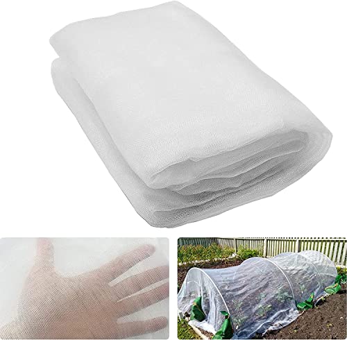 Red Anti-Insectos,3 x 5m Red de Jardín, Malla Fina Insectos,Malla de Protección contra Insectos, Malla Insectos Usado para Proteger Verduras Plantas Frutas de Jardín Cover