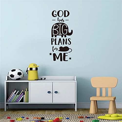 Vinilo decorativo cristiano para pared 10x22 pulgadas miniatura 3