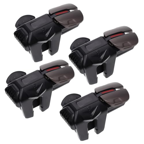 Beaupretty 2 De Joysticks Para Jogos De Celular Com Seis Dedos Botões De Gatilho Para Jogos Na Tela Do Celular Botão Auxiliar
