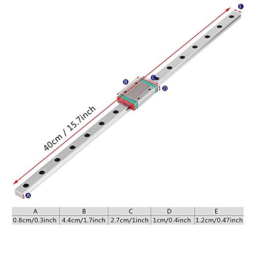 Chariot de guidage Walfront 400mm pour corriger les défauts d'impression 3D - 3