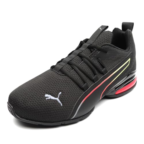 PUMA PUMA Axelion NXT Fade Mens Running 10 DM US BlackHigh Risk Red