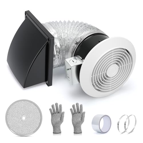 XABJU 6-Inch Through Wall Fan