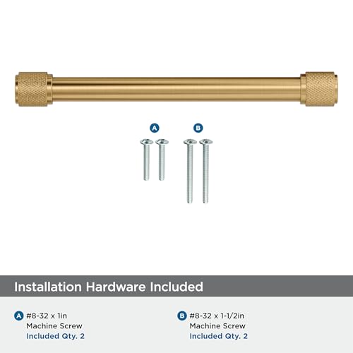 Amerock Faraday 6-5/16 inch (160mm) Center-to-Center Champagne Bronze Cabinet Pull, BP37745CZ by Amerock - Image 4