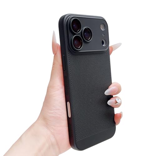 CASEOKO MJo[ iPhone 17 Pro Max/17 Pro/17 pP[X X n[hobNP[X p ʋC gуz[op[ JYیt(ubNAiPhone 17 Pro Max)