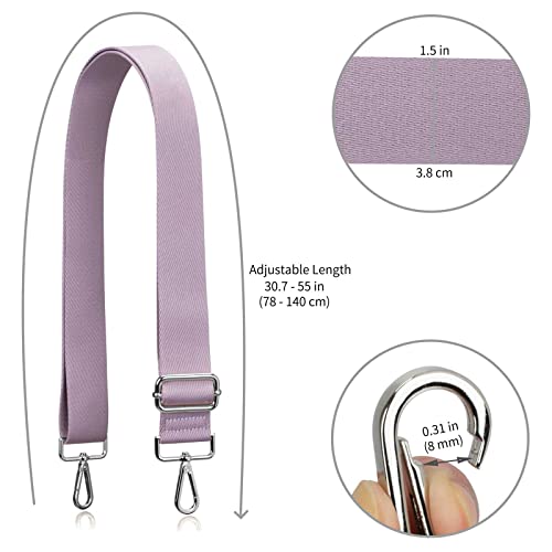 Image of Allzedream Thick Purse Strap Wide Adjustable Replacement Crossbody Bag Handbag