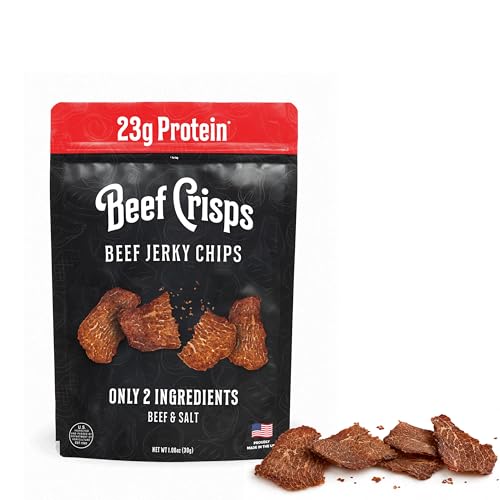 Beef Crisps by Bingeworthy Snacks - High Protein Crispy Beef