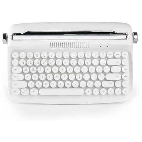 YUNZII ACTTO B303 Wireless Retro Keyboard Cover