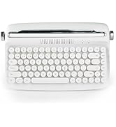 YUNZII ACTTO B303 Clavier sans Fil pour Machine à écrire Bluetooth rétro avec Support intégré pou...