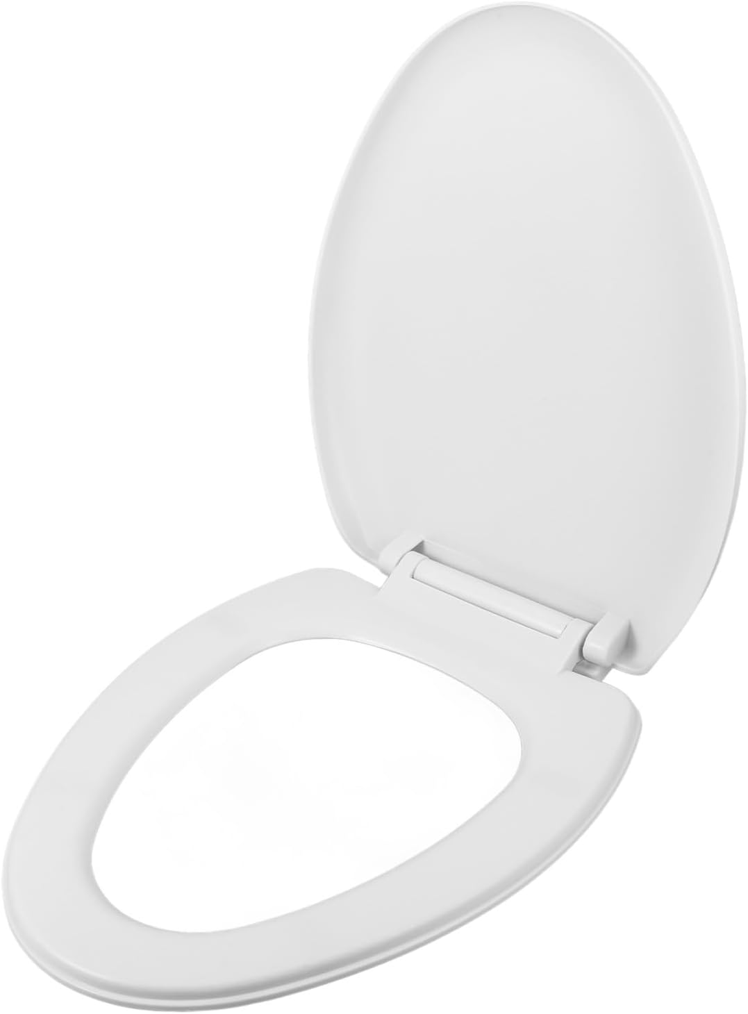 Angoily Slow-descent Toilet Seat Cover Replacement with Non-slip Easy to Install and Remove Smooth Surface for Home Bathroom Fits Standard Toilets and Stable Design