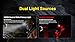 Nitecore HC75 UHE 3000 Lumen USB-C Rechargeable Zoomable Work Headlamp, White and Red Beams for Industrial Work, Night Camping, Hiking, and Hunting, Adjustable Focus with Floodlight and Spotlight