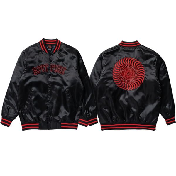 Spitfire Spitball Jacket L - Black/Red