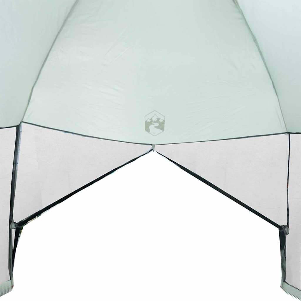 Namiot z moskitierą z dachem Azure niebieski 320 x 320 x 218 cm, składany namiot ogrodowy z moskitierą z poliestru z powłoką PU, odporny na wodę i promieniowanie UV, idealny na taras i do ogrodu