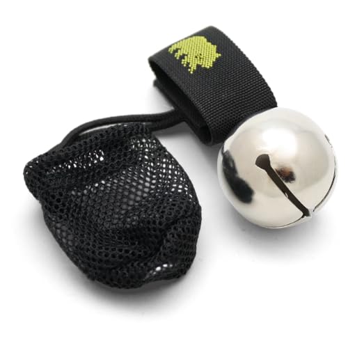 Coghlan’s Bear Bell with Magnetic Silencer, Black