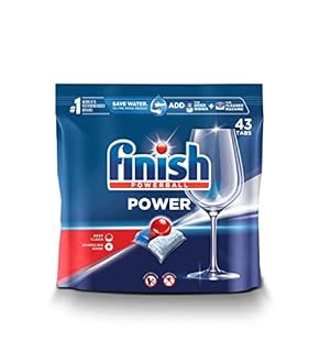 Finish Power - 43ct - Dishwasher Detergent - Powerball - Dishwashing Tablets - Dish Tabs