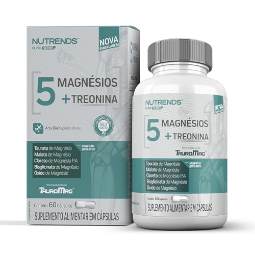 Suplemento 5 formas de magnesio + treonina
