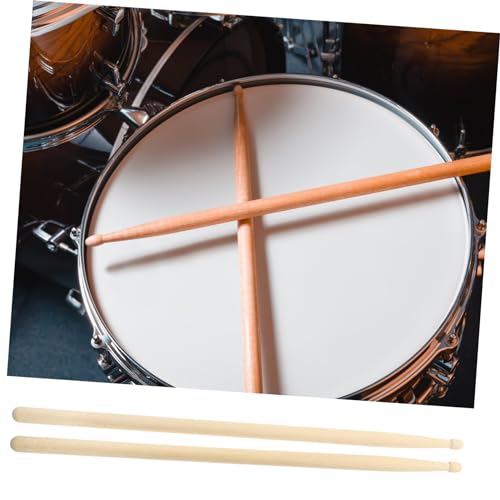 4 pares de baquetas de madera maple para jazz miniatura 4
