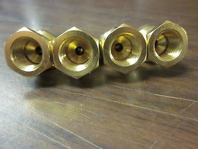 LOT of 25 INUSTRIAL Tool Solid Brass TIRE Chuck INFLATOR 1/4" NPT M-Type BB-4101