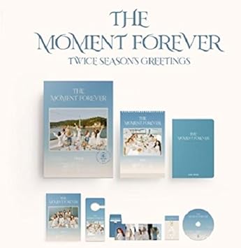 Amazon Com Twice 21 Season S Greetings The Moment Forever Calendar Set Extra Photocards Set Office Products