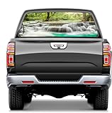 MARKXRAP Adhesivo de Vinilo 3D para Ventana Trasera de Coche, Apto para Coches, SUV, Furgonetas y vehículos Todoterreno, 65x22 Inch