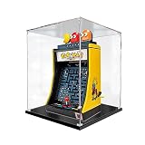 JEBU Caja de exhibición acrílica, vitrina acrílica para LEGO 10323, vitrina a prueba de polvo de plexiglás, adecuada para modelos de juguetes de bloques de construcción Lego