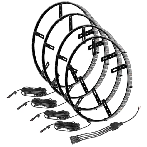 ORACLE Lighting 4228-002 Set of Blue Double Row LED Illuminated