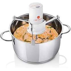 MACOM Just Kitchen 860 Mescolix - Batidora eléctrica automática, universal, inalámbrica, silenciosa