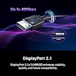 MSI MPG 322URX QD-OLED 32-inch 3840 x 2160 (UHD) Computer Monitor, 240Hz, Adaptive-Sync, HDMI, DP Port, VESA Mountable, Tilt, Speaker, 0.03ms, Black - Image 4