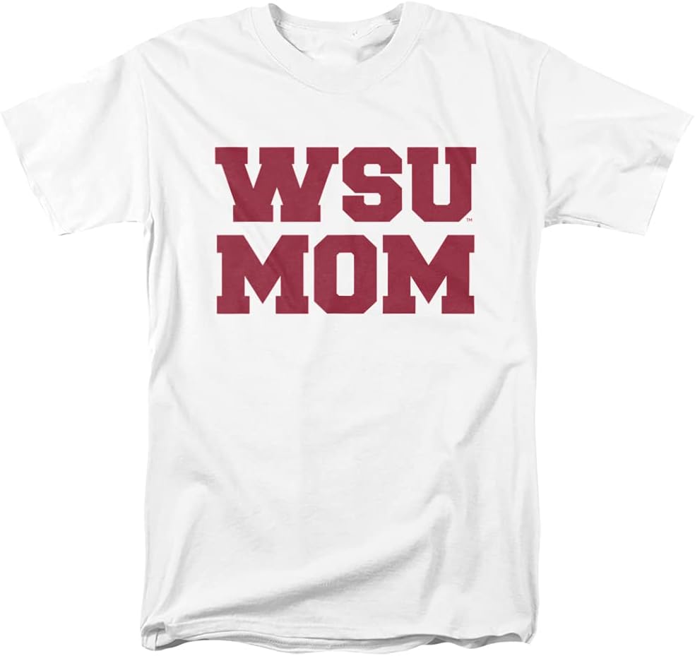 Official Collegiate Mom Design Unisex Adult Apparel for Men & Women T-Shirt Collection