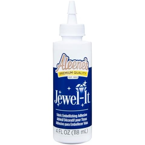 Aleene's Jewel-It Embellishing Glue, 4 Ounces, Clear, 4 Fl Oz Cover