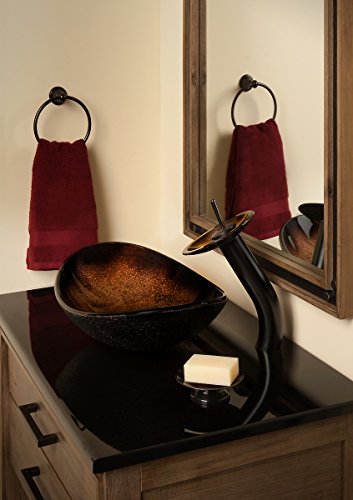 Novatto Rena Glass Vessel Bathroom Sink #TOP3
