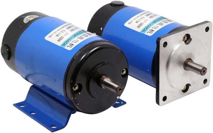 Davitu DC Motor - 200W Permanent Magnet DC Motor 220V DC 1800-to-high Speed Motor Forward and Reverse Speed Regulation Small Motor Micro Motor - (Speed(RPM): Square Motor1800rpm)