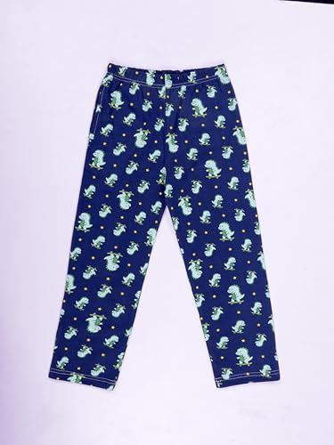 Image of KiddoPanti Boys Printed Pyjama | 100% Cotton Single Jersey Fabric | All Over Printed Design | Relax Fit & Ankle Length | Pyjama Pant