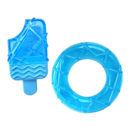 Abaodam 2Piezas Perros Refrescante y Masticable Congelable Incluye y Limpiar