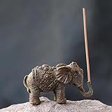 Photo Gallery mangousong decorazione per la casa in ottone, 6,2 x 3,6 cm, in rame anticato, a forma di elefante, piccola statua ornamentale da scrivania, statuetta di animali in metallo, statuetta in miniatura per Photo Gallery mangousong decorazione per la casa in ottone, 6,2 x 3,6 cm, in rame anticato, a forma di elefante, piccola statua ornamentale da scrivania, statuetta di animali in metallo, statuetta in miniatura per