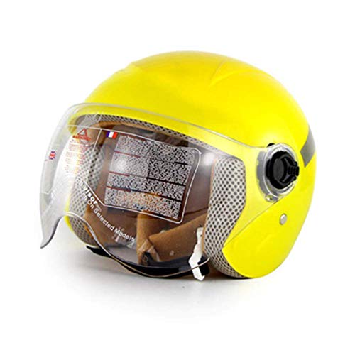 HZ Crazy helmet Kinder Fahrradhelm, Kinder Skaterhelm für CE-Zertifizierung für Fahrrad Skateboard Scooter BMX Scooter 3-13 Jahre Alt Junge Mädchen,Gelb