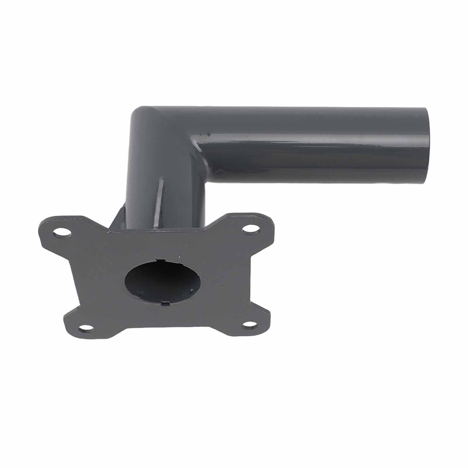 Kit de Montage de Satellite Robuste en Alliage D'aluminium, Support de Poteau Internet pour Antenne Parabolique pour Mur de Toit (Court 47x2cm / 18.5x0.8in)